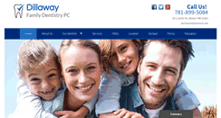 Desktop Screenshot of dillawayfamilydentistry.com